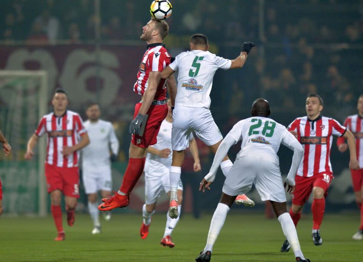 VIDEO+FOTO » Dinamo a trăit periculos meciul cu Chiajna! "Câinii" au învins într-un meci cu 7 goluri și au urcat pe loc de play-off