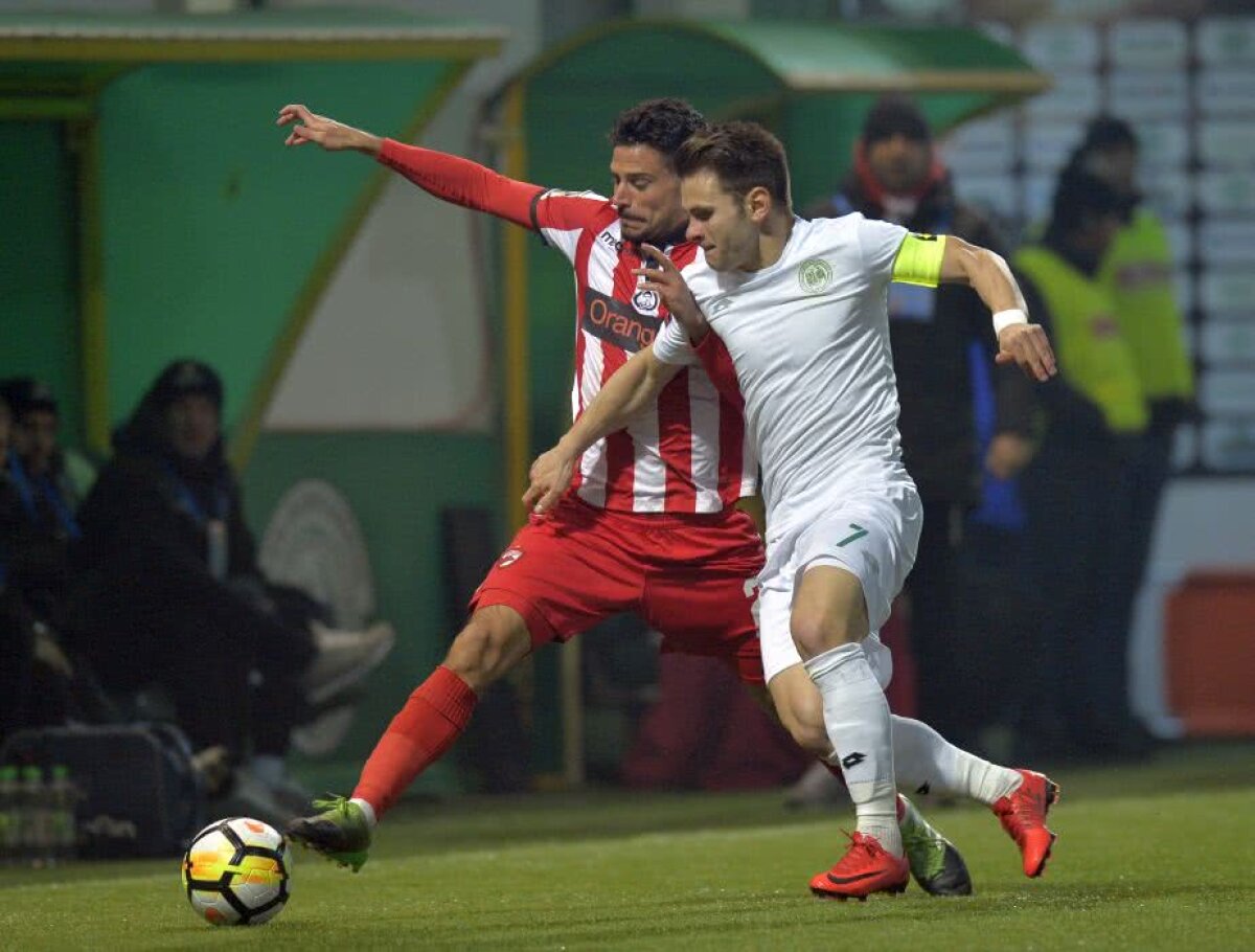 VIDEO+FOTO » Dinamo a trăit periculos meciul cu Chiajna! "Câinii" au învins într-un meci cu 7 goluri și au urcat pe loc de play-off