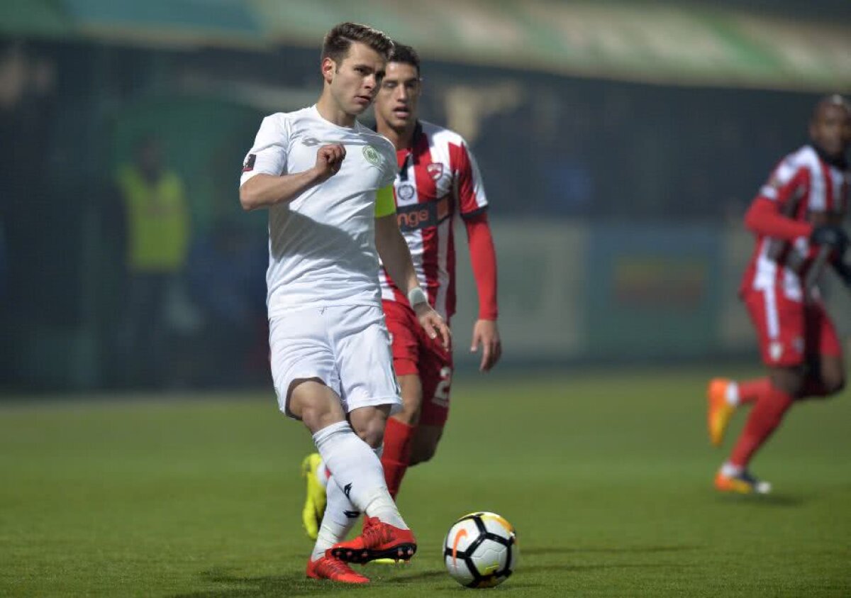 VIDEO+FOTO » Dinamo a trăit periculos meciul cu Chiajna! "Câinii" au învins într-un meci cu 7 goluri și au urcat pe loc de play-off