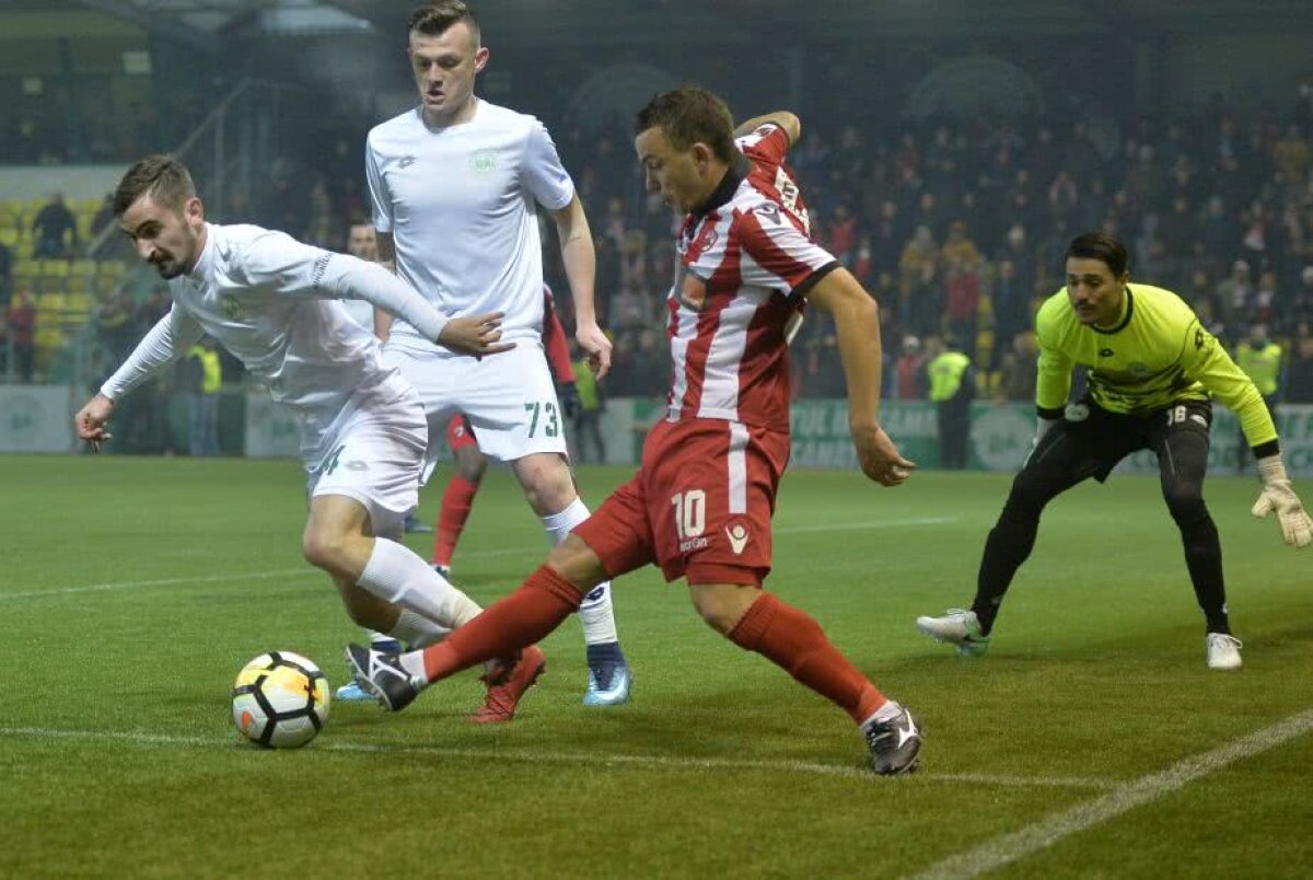 VIDEO+FOTO » Dinamo a trăit periculos meciul cu Chiajna! "Câinii" au învins într-un meci cu 7 goluri și au urcat pe loc de play-off