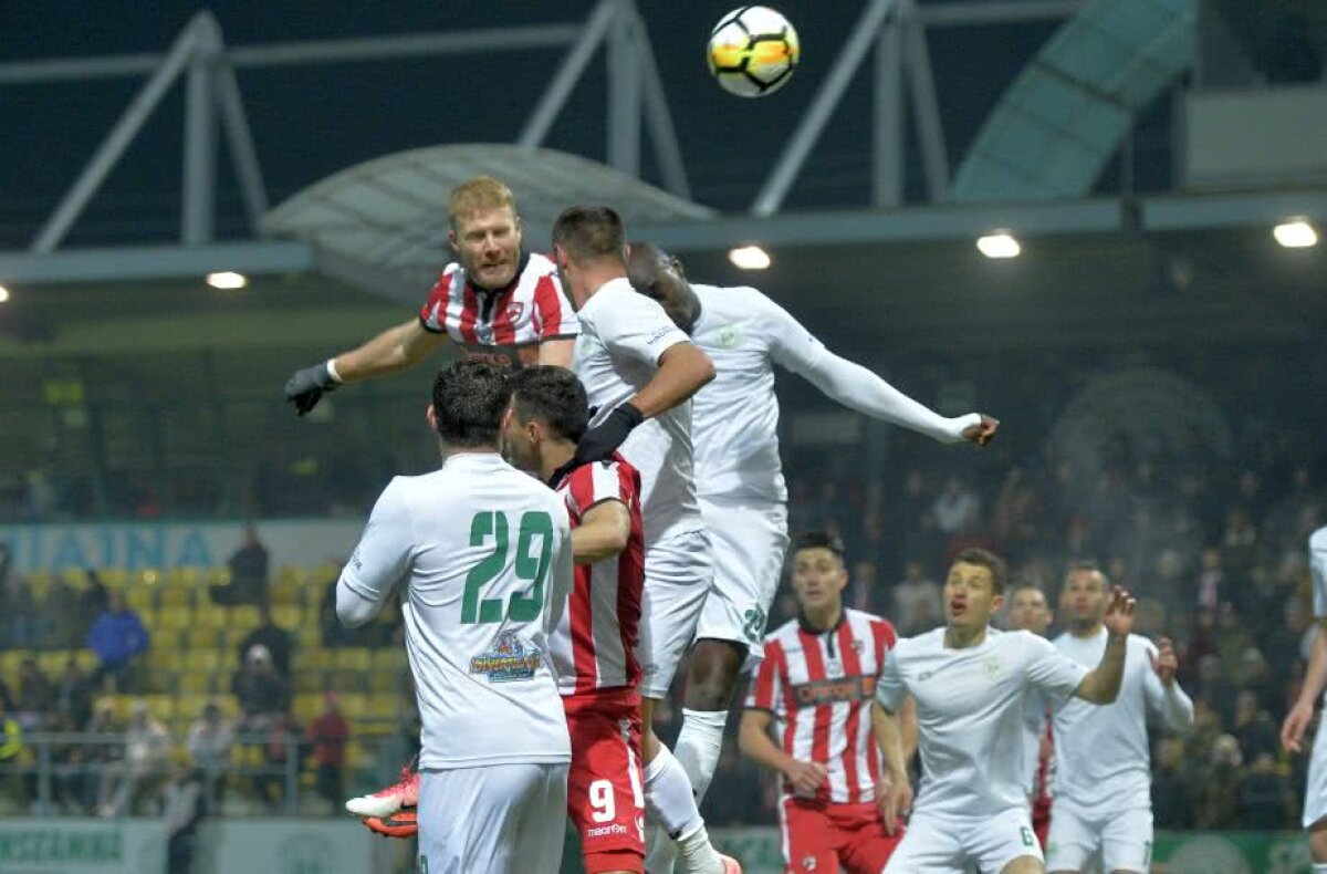 VIDEO+FOTO » Dinamo a trăit periculos meciul cu Chiajna! "Câinii" au învins într-un meci cu 7 goluri și au urcat pe loc de play-off