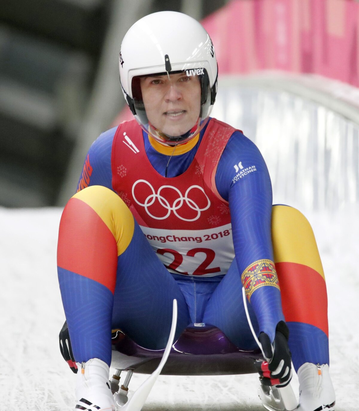 JOCURILE OLIMPICE DE IARNĂ // FOTO Performanță SENZAȚIONALĂ pentru Raluca Strămăturaru: locul 7 în finala probei de sanie de la Jocurile Olimpice