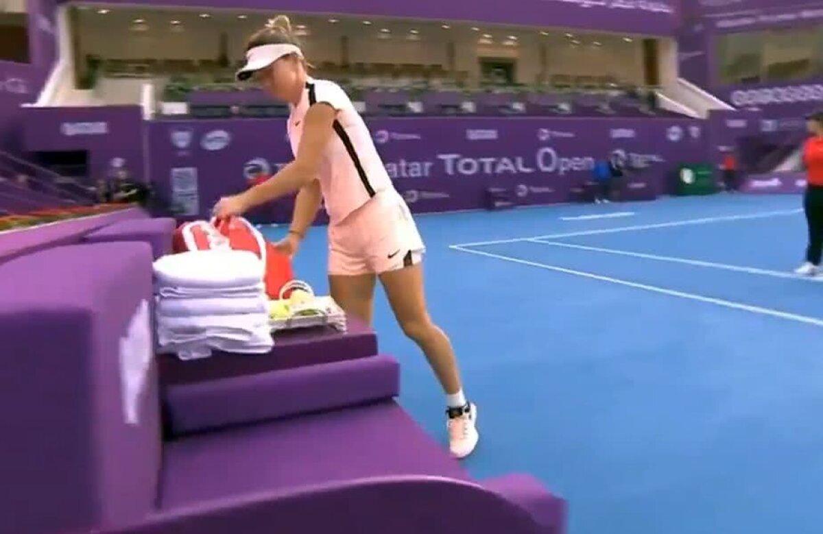 GALERIE FOTO + VIDEO Simona Halep, prima apariție în noul echipament » Cum arată ținuta creată de Nike