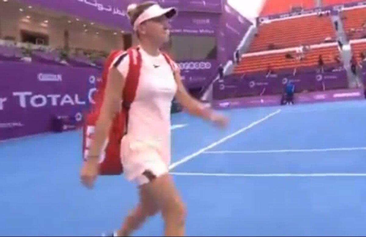 GALERIE FOTO + VIDEO Simona Halep, prima apariție în noul echipament » Cum arată ținuta creată de Nike