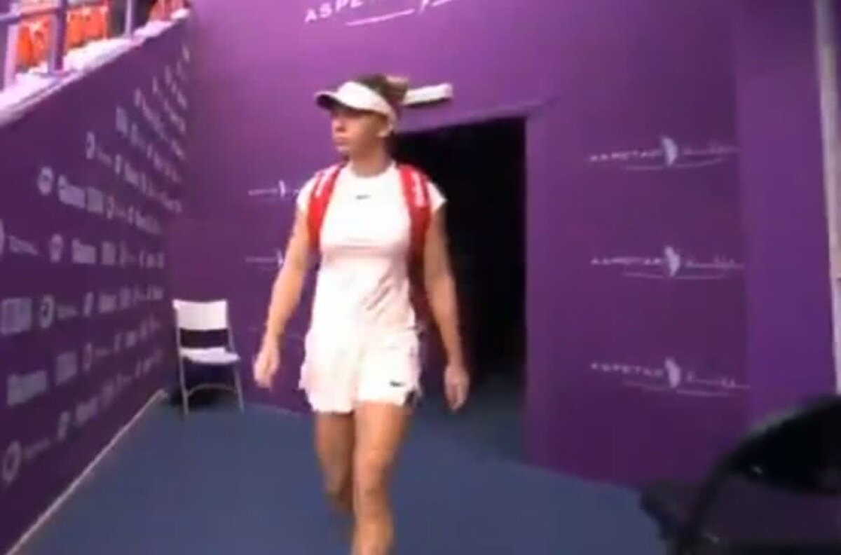 GALERIE FOTO + VIDEO Simona Halep, prima apariție în noul echipament » Cum arată ținuta creată de Nike