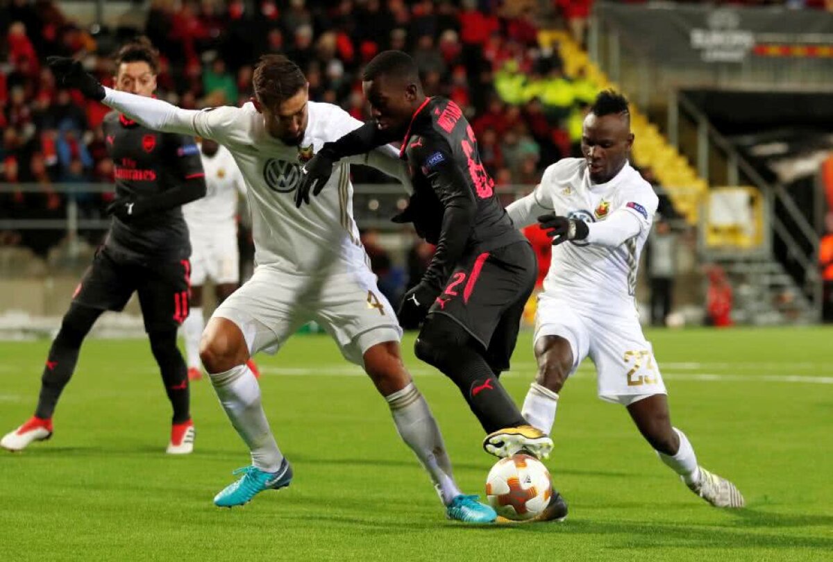 VIDEO+FOTO Prima manșă a 16-imilor Europa League: AC Milan a umilit echipa lui Moți. Arsenal și Atletico, victorii fără emoții