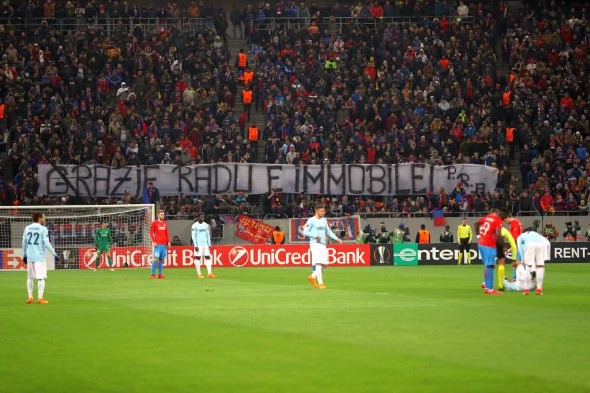 VIDEO + FOTO Cronica supermeciului FCSB - Lazio 1-0 » Nu e magie, e "Doar Steaua Bucureşti"!