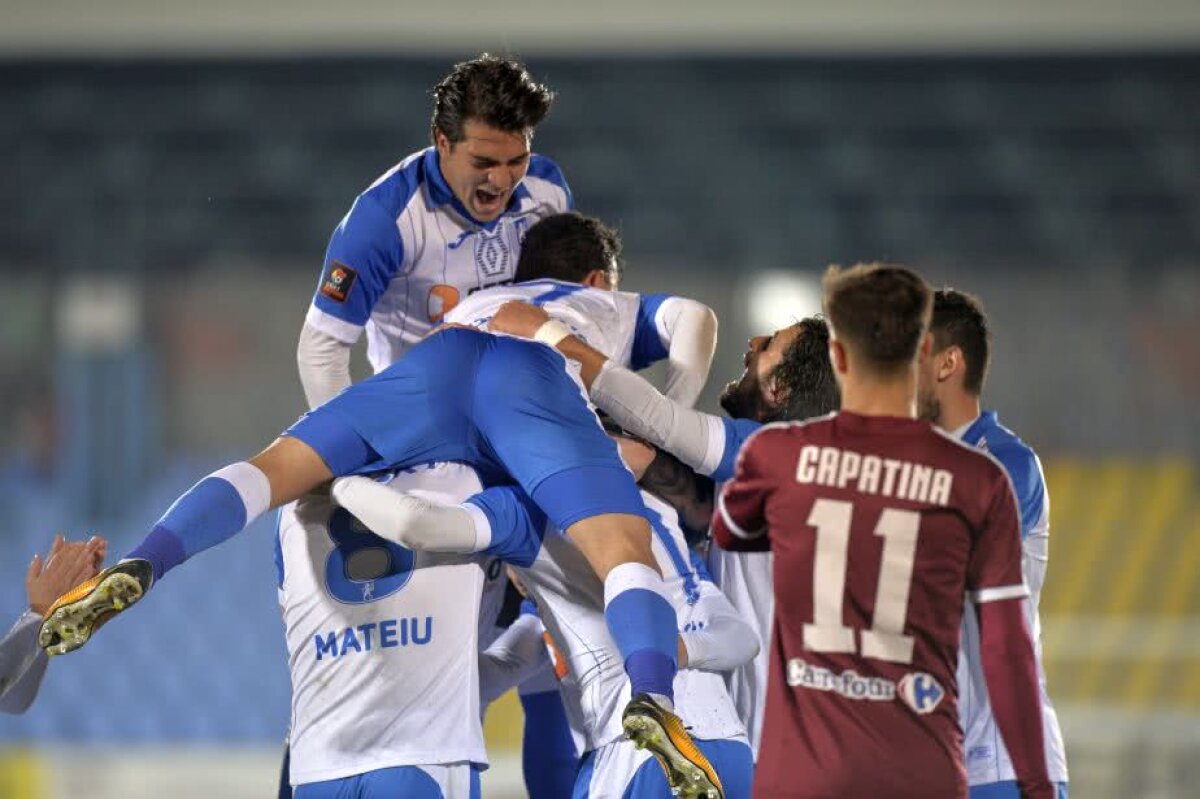 VIDEO+FOTO » U Craiova se apropie de FCSB, după victoria de la Voluntari! Scandal pe finalul meciului