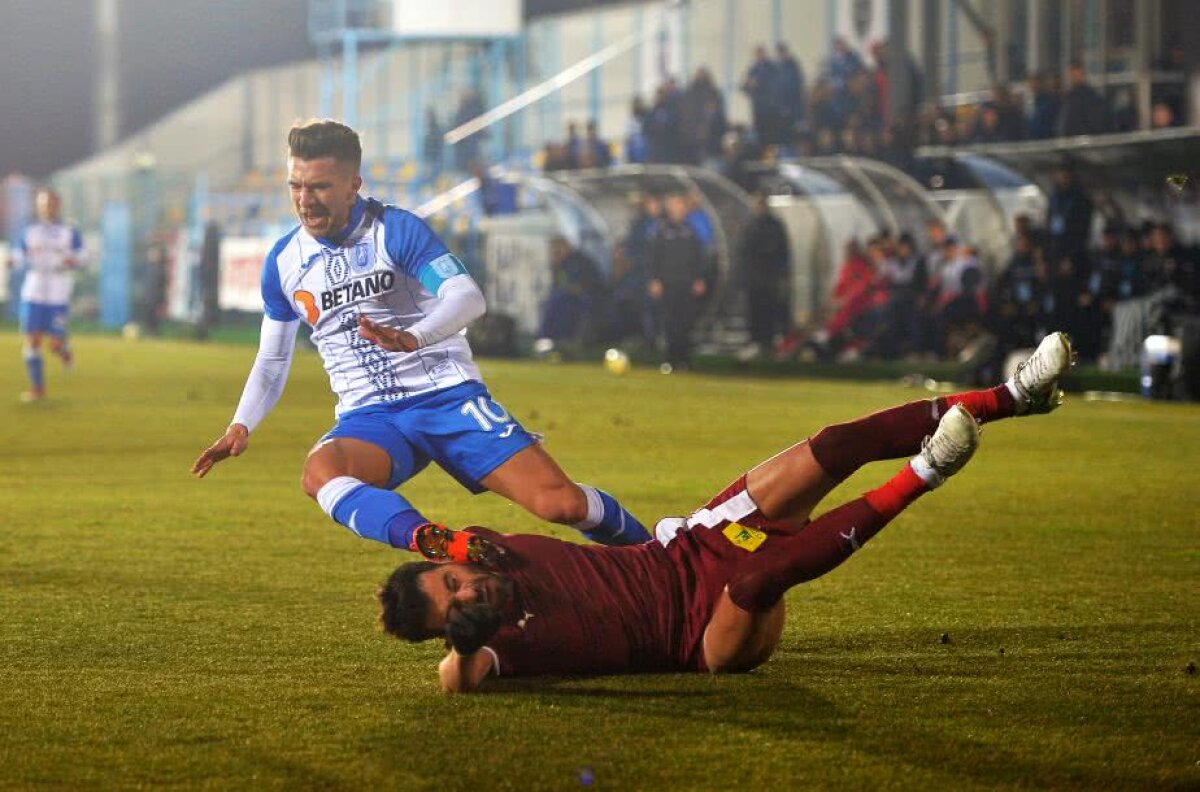 VIDEO+FOTO » U Craiova se apropie de FCSB, după victoria de la Voluntari! Scandal pe finalul meciului