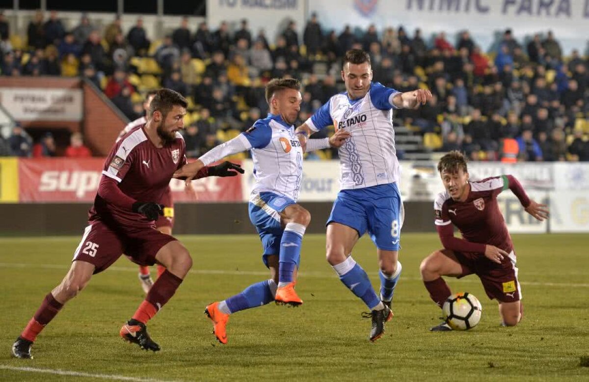 VIDEO+FOTO » U Craiova se apropie de FCSB, după victoria de la Voluntari! Scandal pe finalul meciului