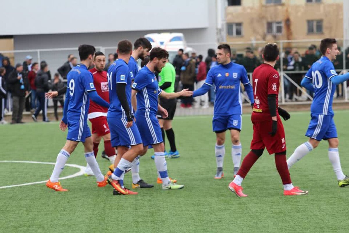FOTO FC U Craiova 1948 a câștigat "amicalul de tradiție" cu AFC Rapid » Dina, primul meci pentru olteni