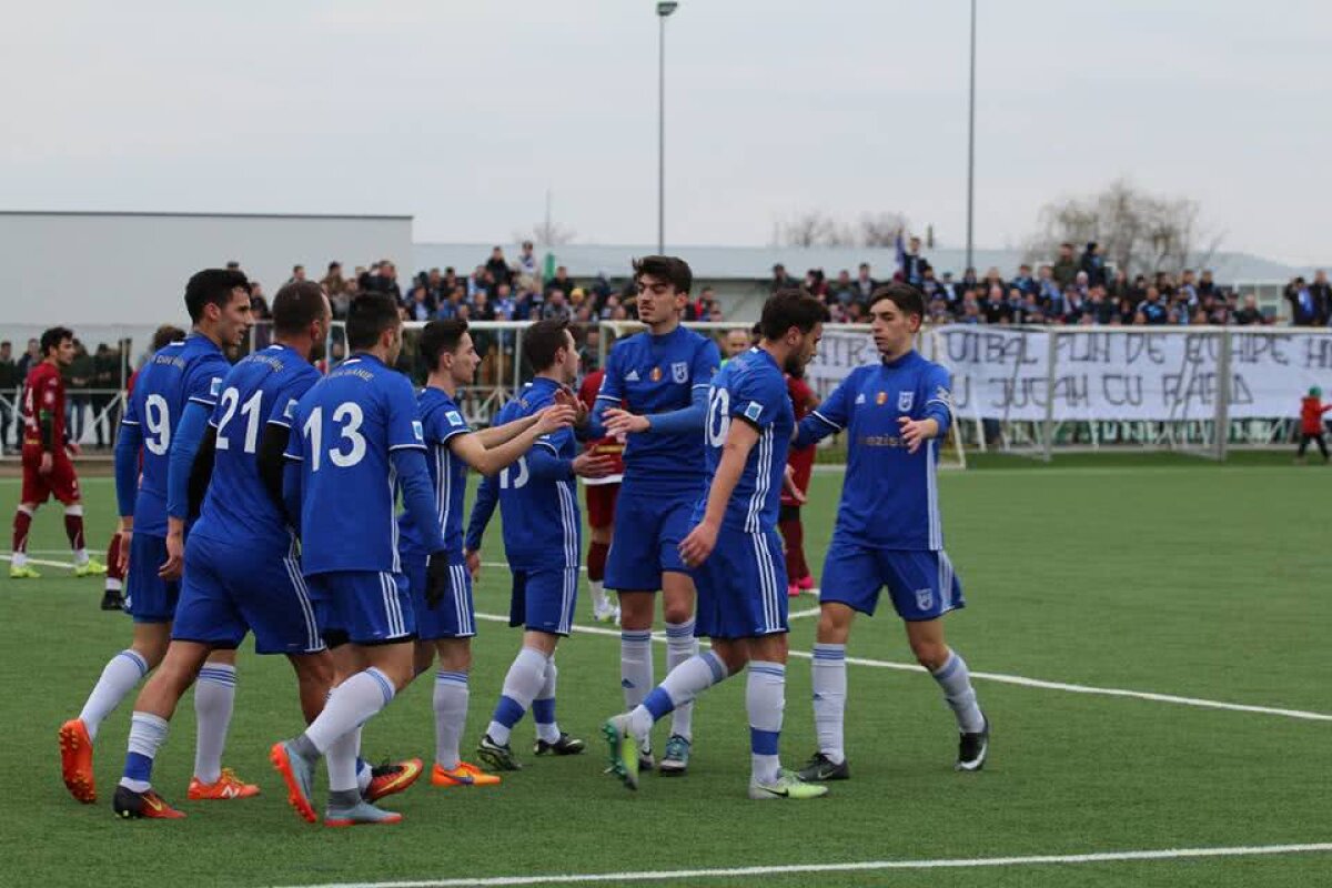 FOTO FC U Craiova 1948 a câștigat "amicalul de tradiție" cu AFC Rapid » Dina, primul meci pentru olteni