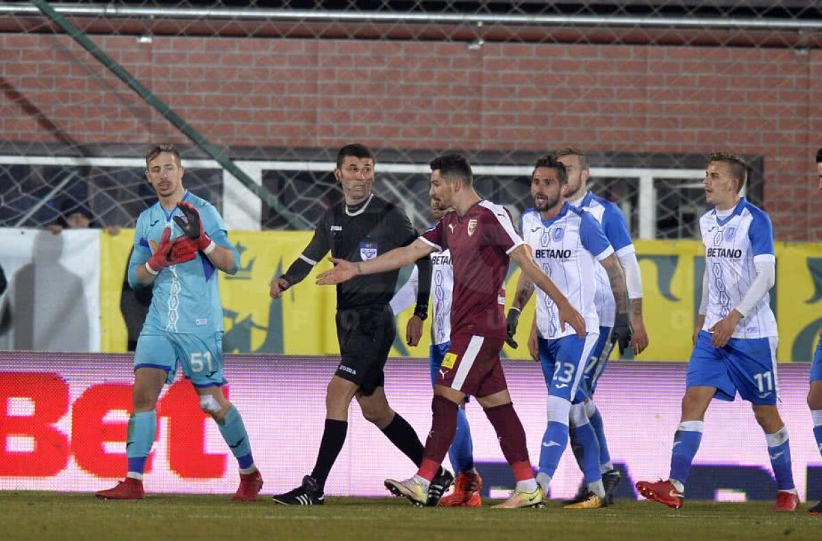 VIDEO+FOTO Scandal la FC Voluntari - U Craiova! Centralul a dictat penalty, dar asistentul l-a convins să-l anuleze + Decizia specialistului