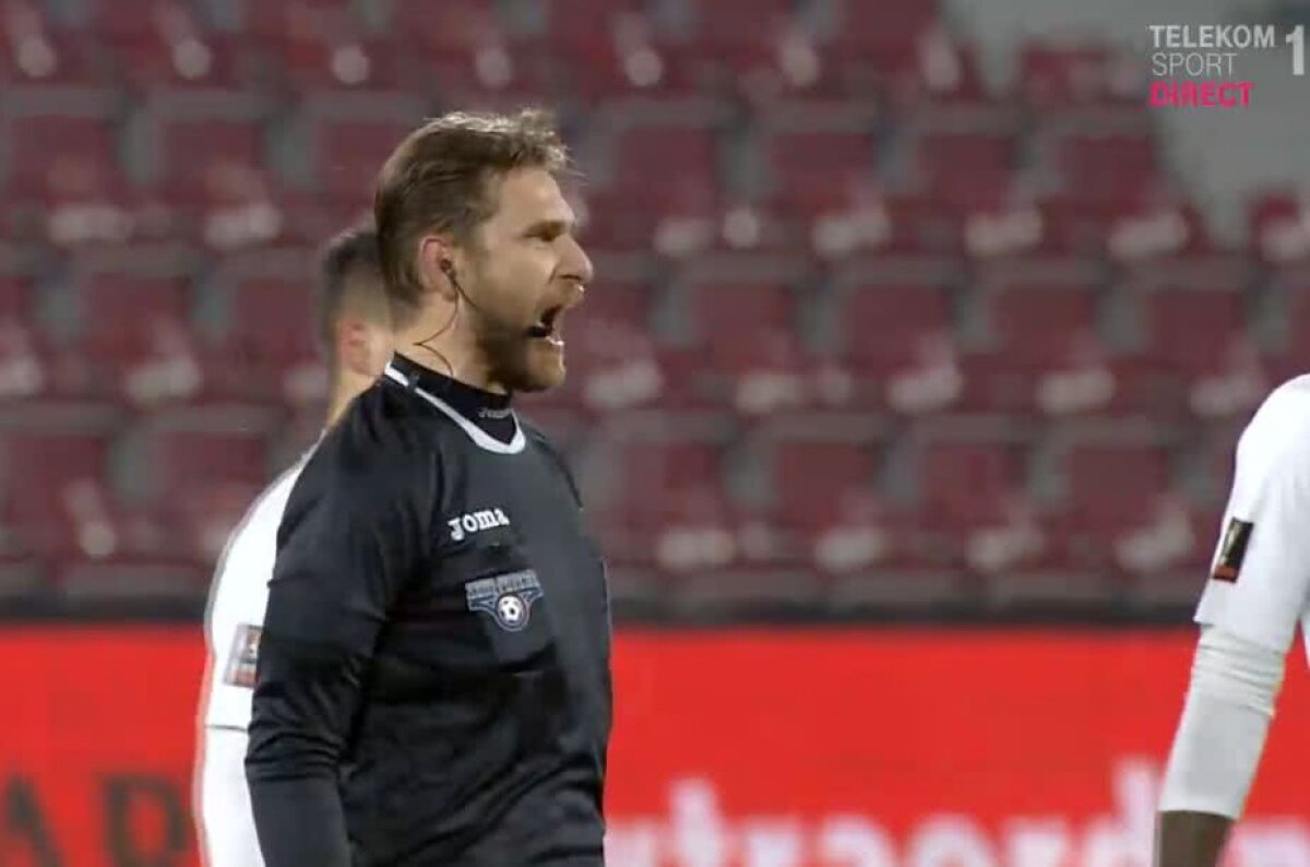 VIDEO + FOTO Recital al lui Tudor după ce a întors corect o decizie a asistentului! Reacția genială a unui fotbalist de la Astra :D