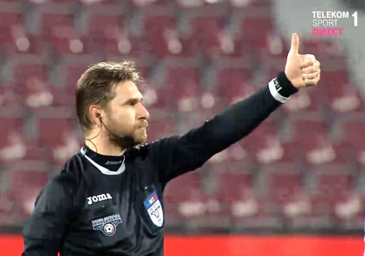 VIDEO + FOTO Recital al lui Tudor după ce a întors corect o decizie a asistentului! Reacția genială a unui fotbalist de la Astra :D