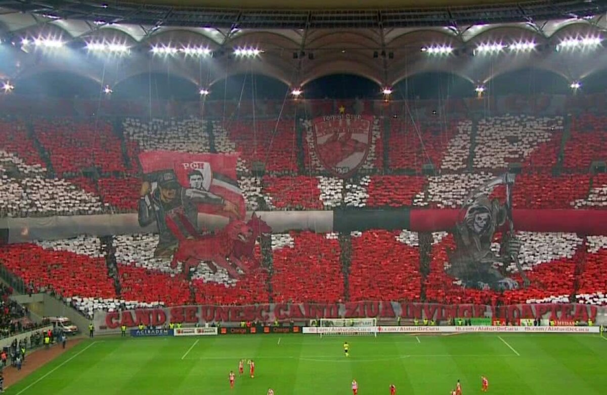 VIDEO+FOTO Coregrafii spectaculoase realizate de Dinamo și FCSB! Cătălin Hîldan n-a fost uitat