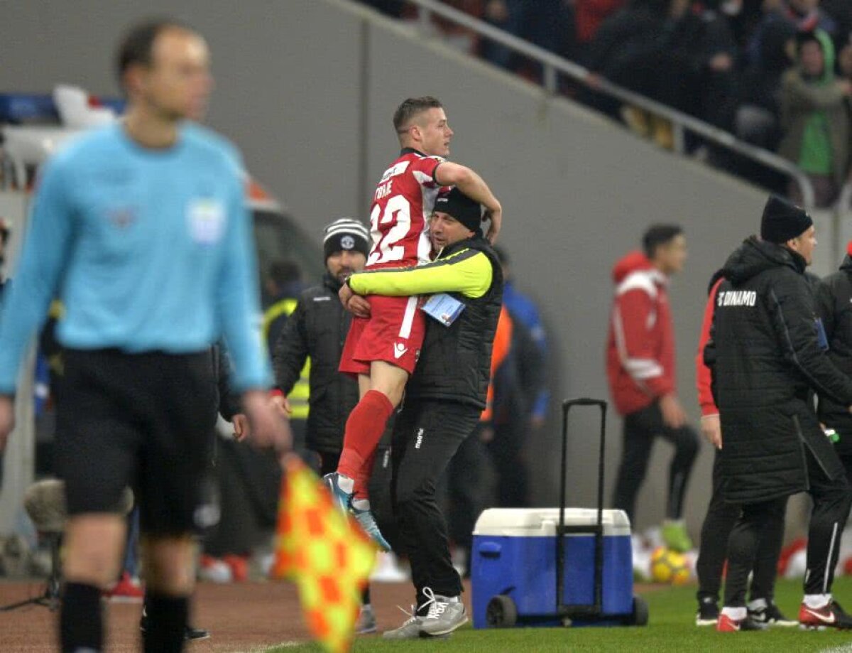 FOTO DINAMO - FCSB / Gigi Becali s-a sabotat singur! L-a cerut pe Torje titular și mijlocașul i-a ridiculizat jucătorii :D + de când nu mai marcase Piticul în Derby