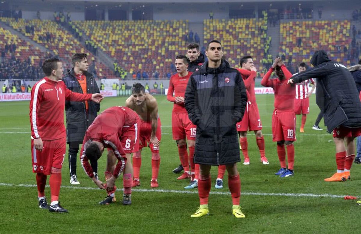 DINAMO - FCSB 2-2 / Un titular dinamovist a venit cu lacrimi în ochi la microfon: "Am fost foarte răcit, am căzut și s-a întâmplat acest dezastru"