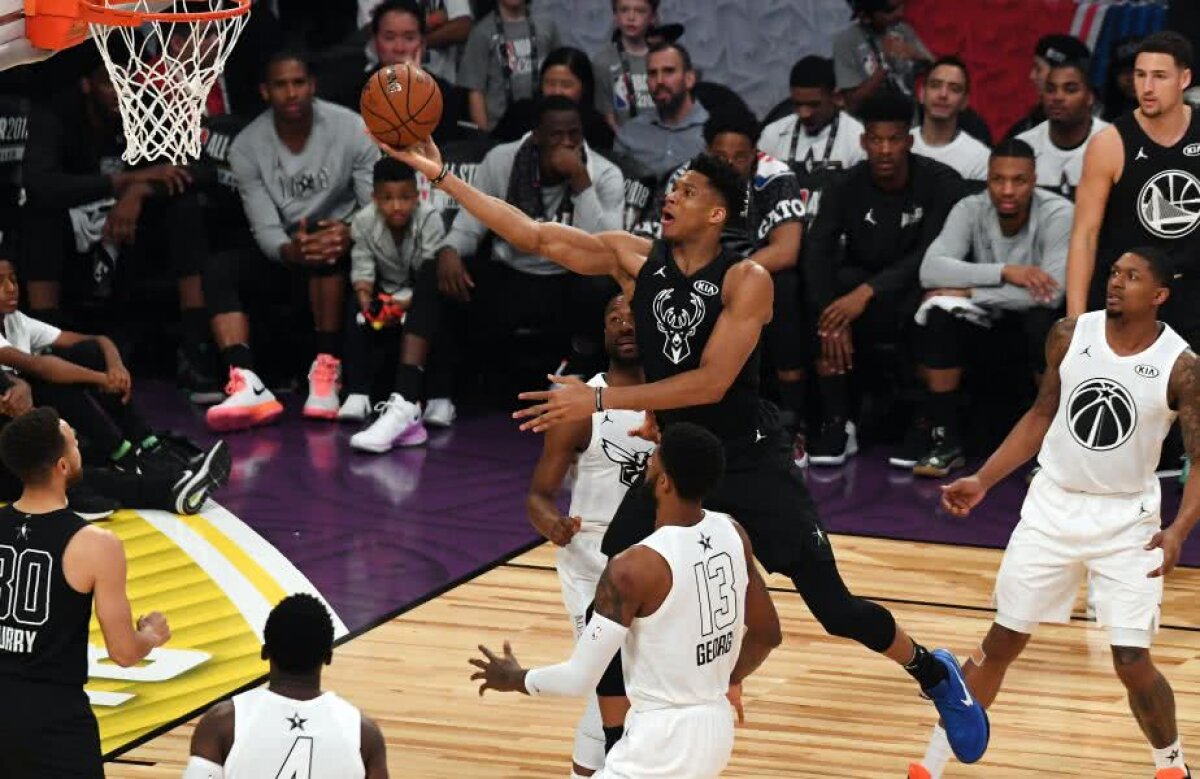 VIDEO+FOTO All Star Game resuscitat! Noul format a dinamizat un demonstrativ plictisitor: mai competitiv, mai intens și dominat de King James