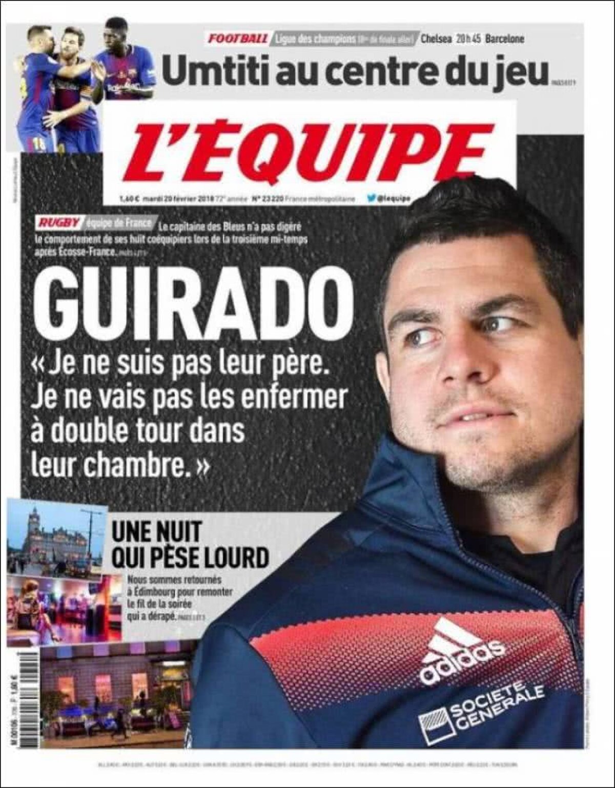 Ce scriu azi ziarele de sport din lume (20 februarie 2018)