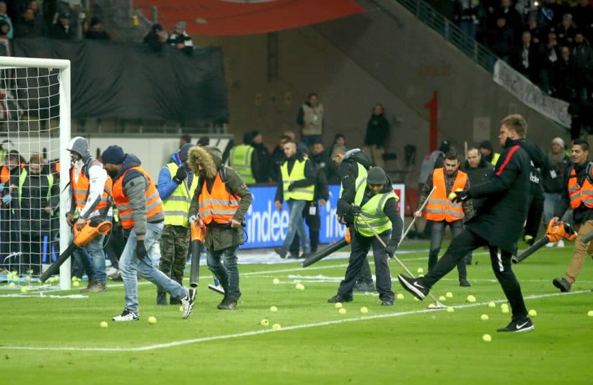 VIDEO Haos la Frankfurt! Revoltă dintr-un motiv ciudat: "Și frizerii o duc mai bine" » Un suporter a murit după ce a făcut infarct! 