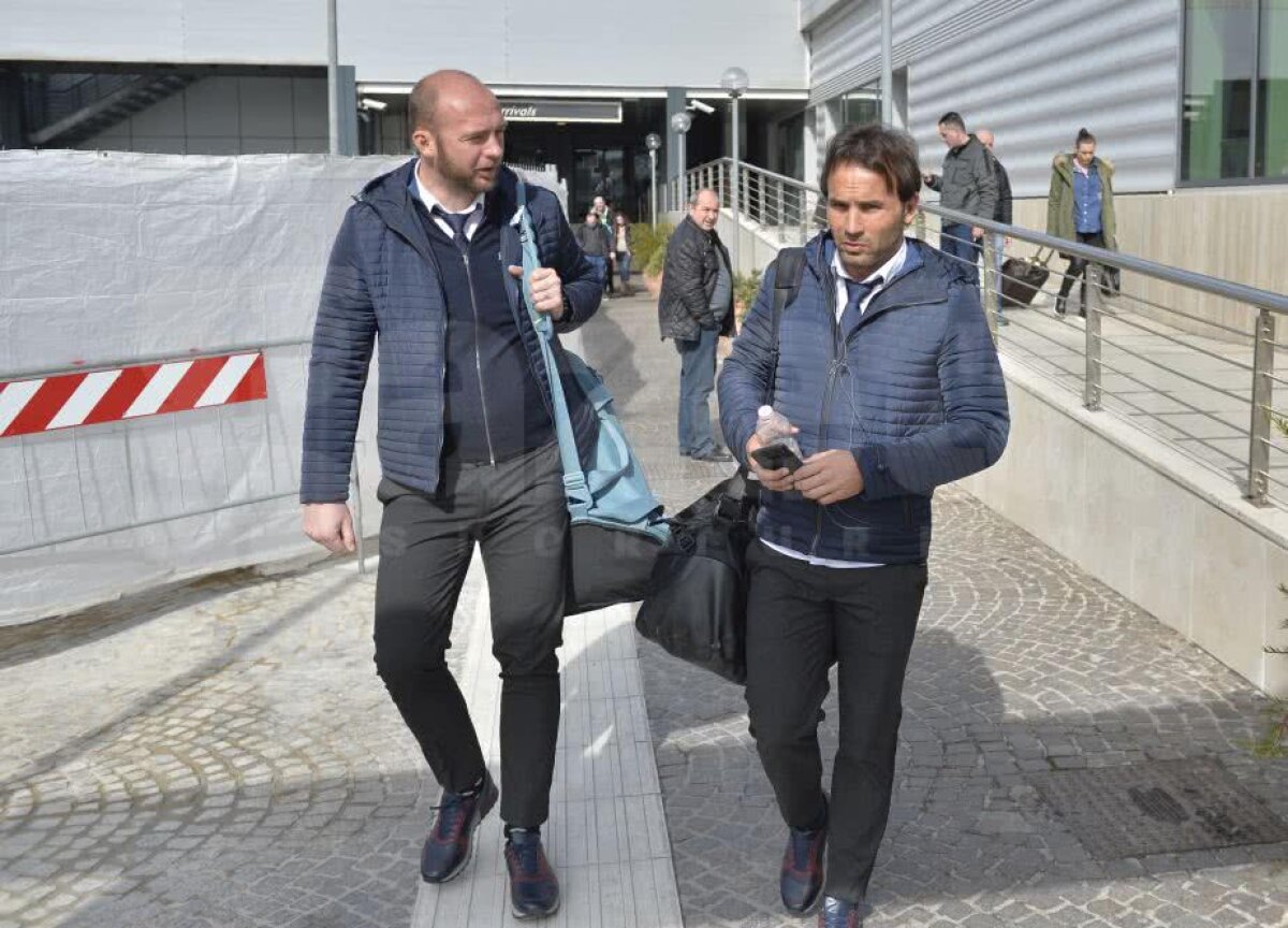CORESPONDENȚĂ GSP DE LA ROMA // GALERIE FOTO FCSB a ajuns la Roma » Două nume-surpriză i-au însoțit pe bucureșteni