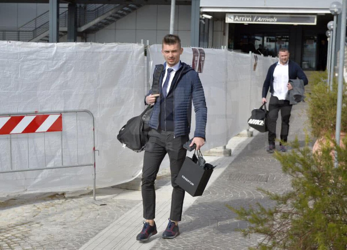 CORESPONDENȚĂ GSP DE LA ROMA // GALERIE FOTO FCSB a ajuns la Roma » Două nume-surpriză i-au însoțit pe bucureșteni