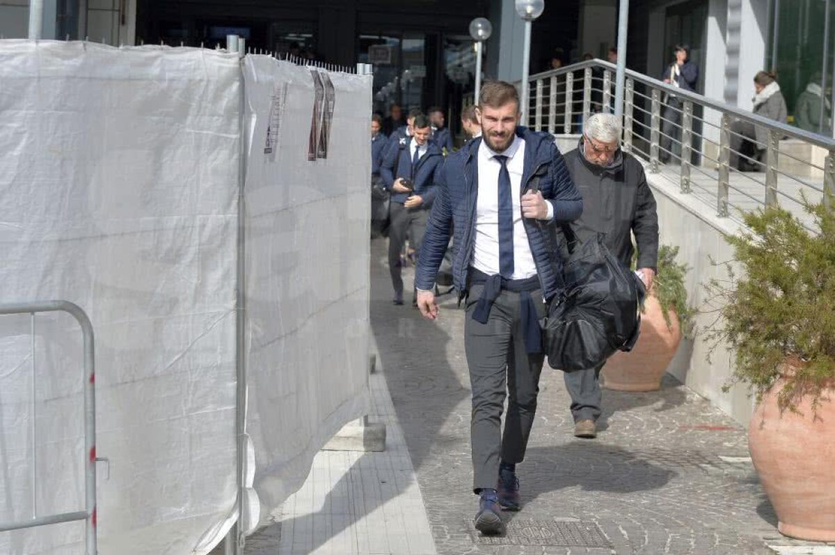 CORESPONDENȚĂ GSP DE LA ROMA // GALERIE FOTO FCSB a ajuns la Roma » Două nume-surpriză i-au însoțit pe bucureșteni