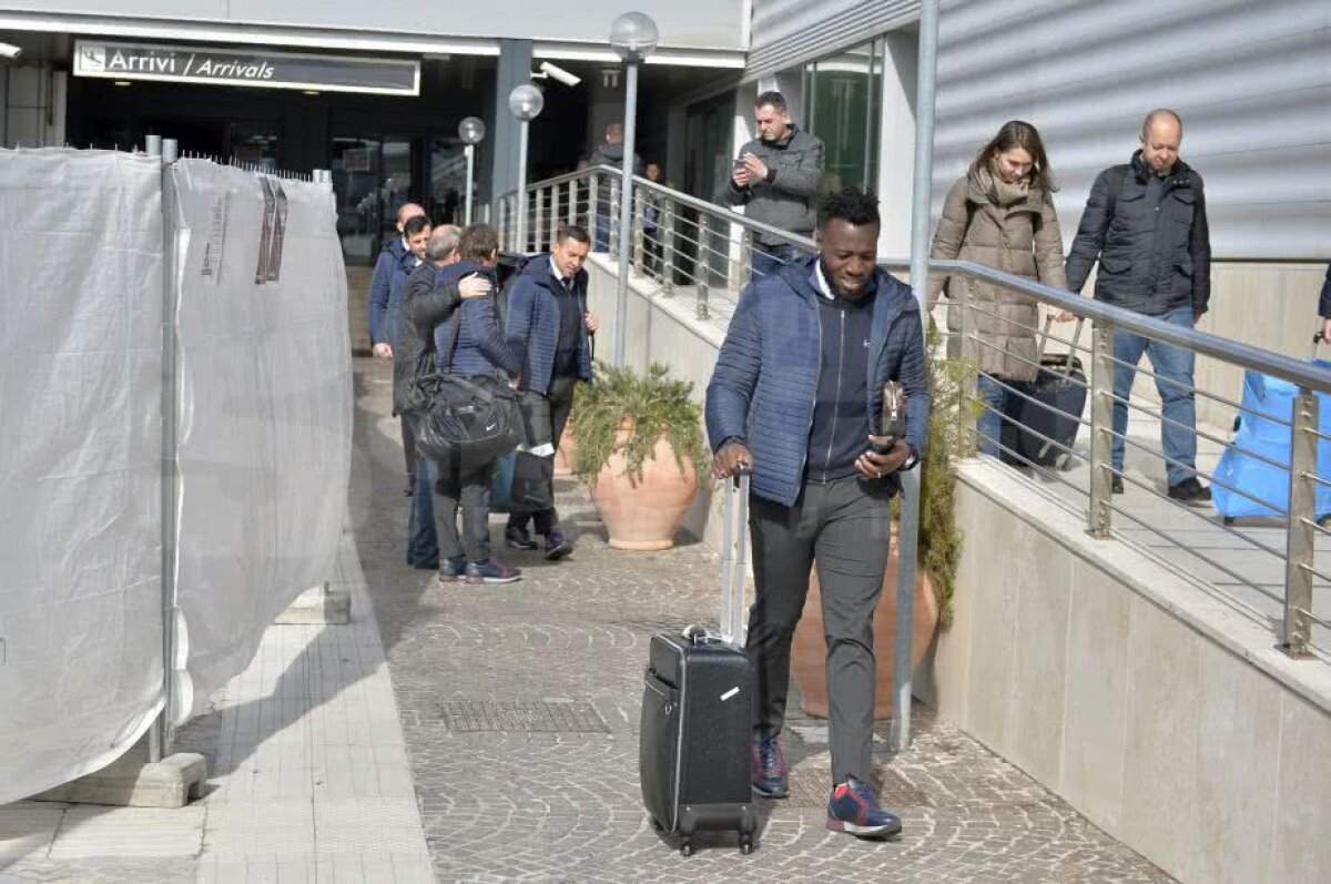 CORESPONDENȚĂ GSP DE LA ROMA // GALERIE FOTO FCSB a ajuns la Roma » Două nume-surpriză i-au însoțit pe bucureșteni