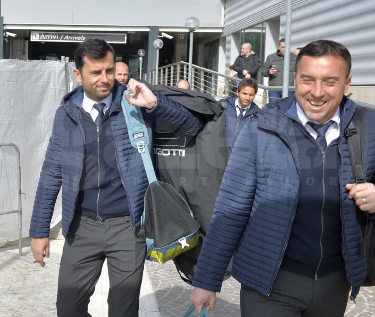 CORESPONDENȚĂ GSP DE LA ROMA // GALERIE FOTO FCSB a ajuns la Roma » Două nume-surpriză i-au însoțit pe bucureșteni