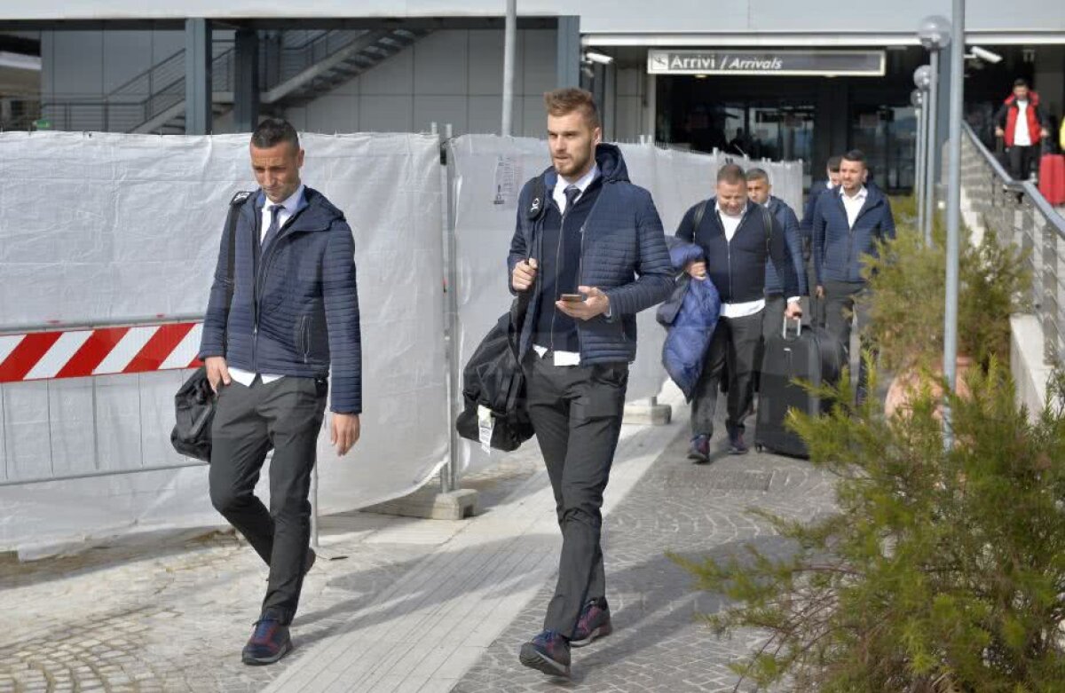 CORESPONDENȚĂ GSP DE LA ROMA // GALERIE FOTO FCSB a ajuns la Roma » Două nume-surpriză i-au însoțit pe bucureșteni
