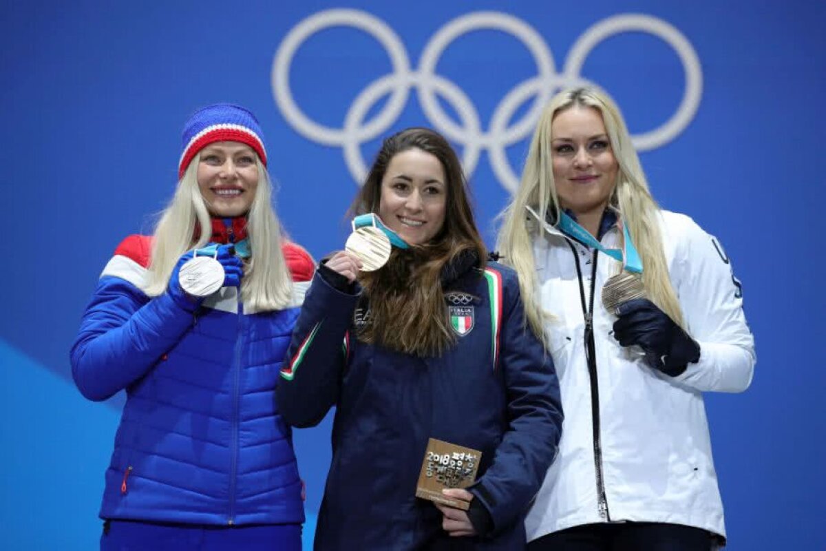 Lindsey Vonn a dat tot ce a putut, dar Sofia Goggia "a fost de neatins" » Sărutul vitezei după primul titlu din istoria Italiei: "Sunt ca un vulcan, m-am mișcat ca un samurai!"
