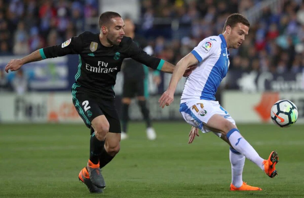 FOTO + VIDEO Real Madrid câștigă restanța cu Leganes, 3-1, și revine pe podium în La Liga » Madrilenii au revenit de la 0-1, dar s-au impus fără emoții 