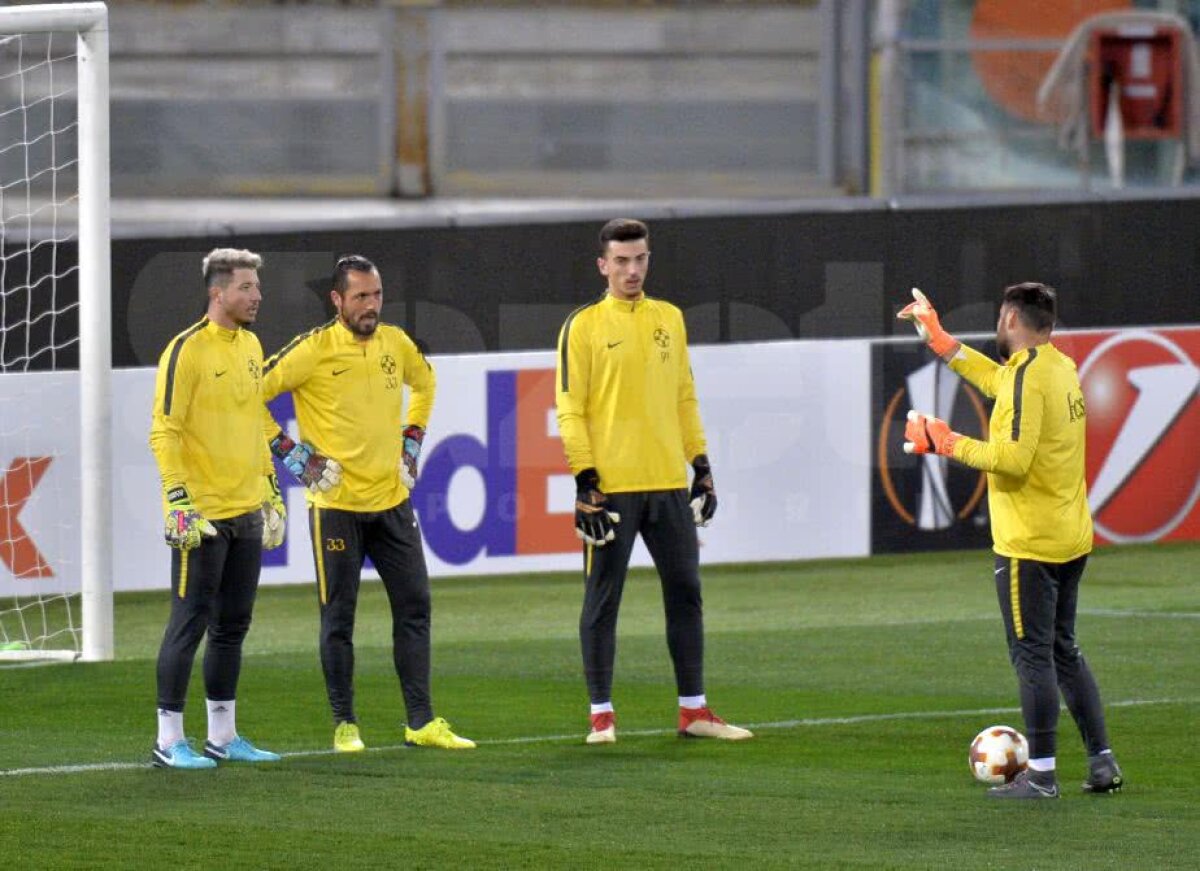 LAZIO - FCSB // VIDEO+FOTO Antrenamentul oficial al lui FCSB înaintea jocului cu Lazio » Bălgrădean s-a pregătit cu noii colegi