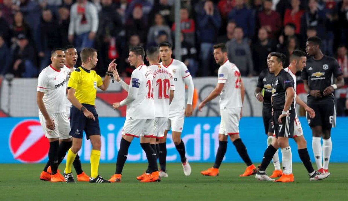 VIDEO+FOTO United, doar egal la Sevilla » Șahtior a produs surpriza și a învins-o pe AS Roma în "optimile" Ligii