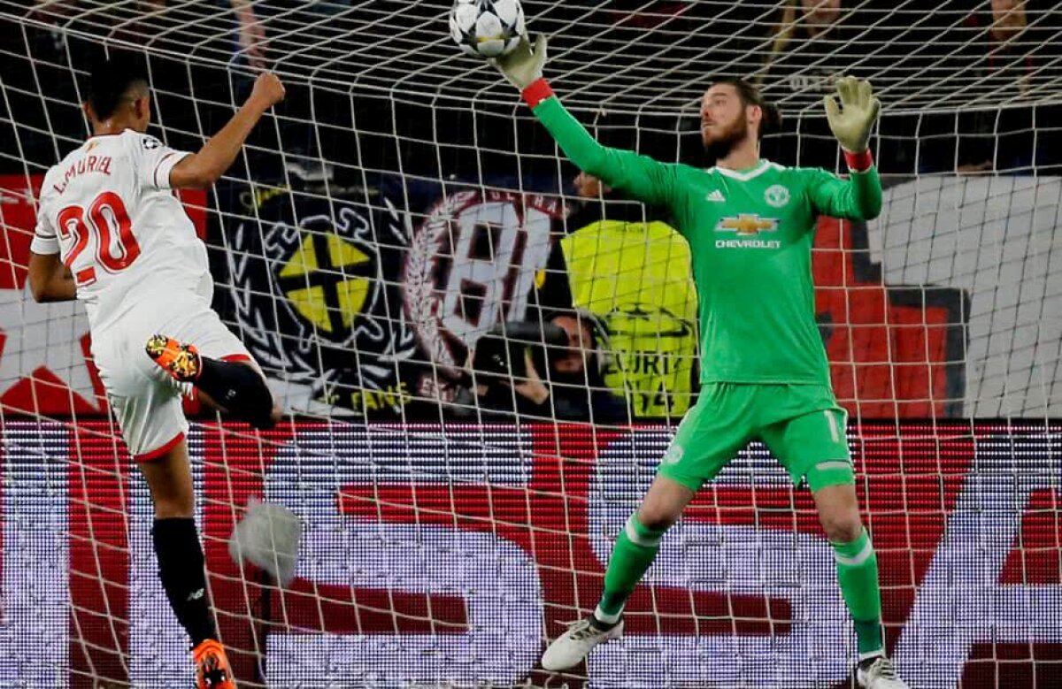 VIDEO + FOTO De Gea a salvat-o pe United la Sevilla cu parada anului: “Mi-a tăiat respirația! E cel mai bun din lume!”