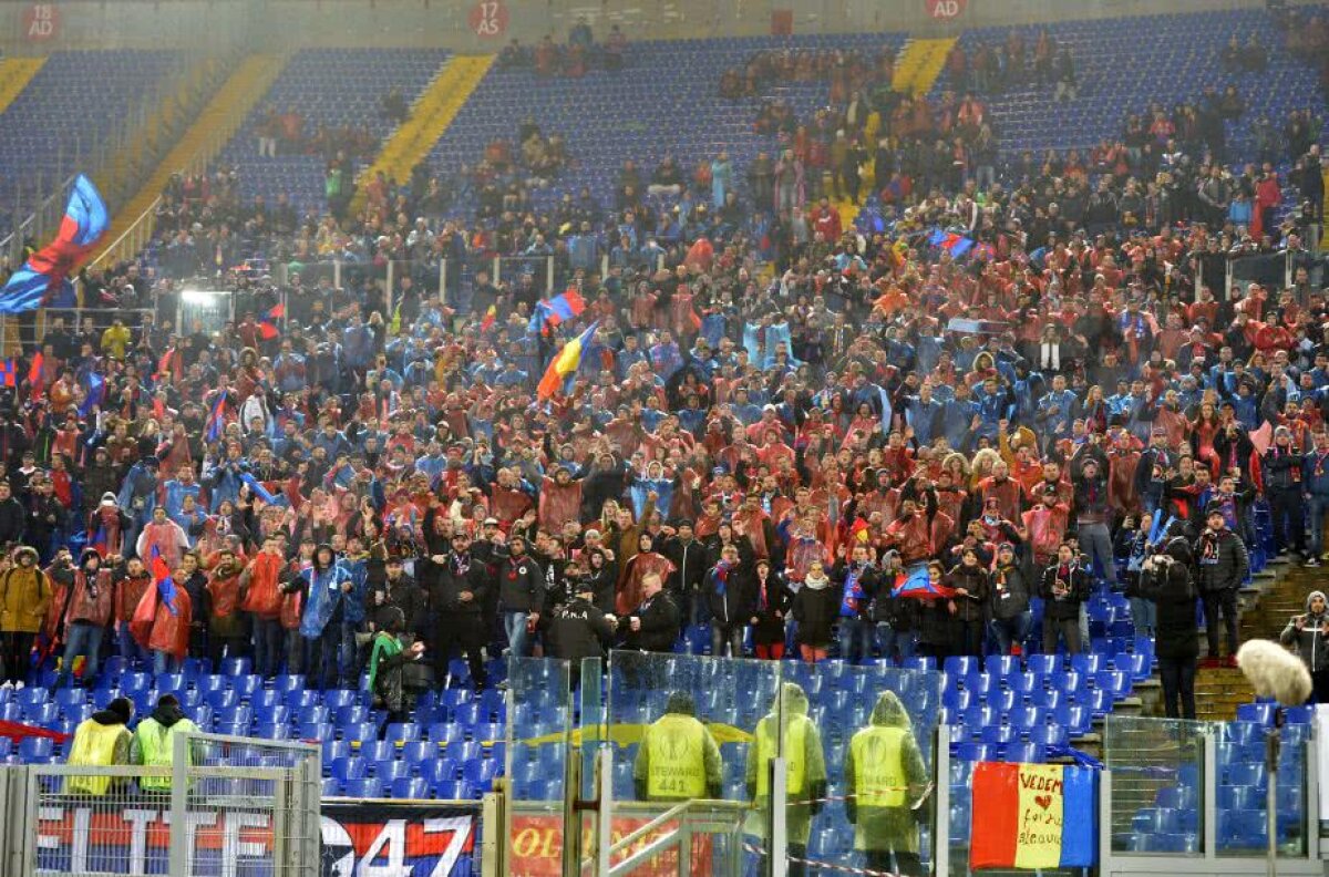 FOTO + VIDEO S-au menajat pentru circ! FCSB și-a odihnit vedetele în derby, dar a fost dezintegrată de Lazio