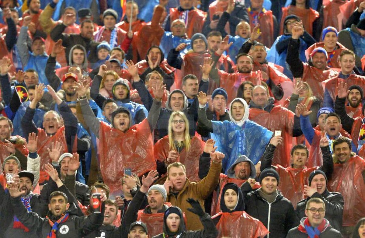 LAZIO - FCSB // FOTO Steliștii au invadat Roma » Imagini superbe cu fanii pe Olimpico! Câți români sunt în tribune și mesajul ironic la adresa dinamoviștilor