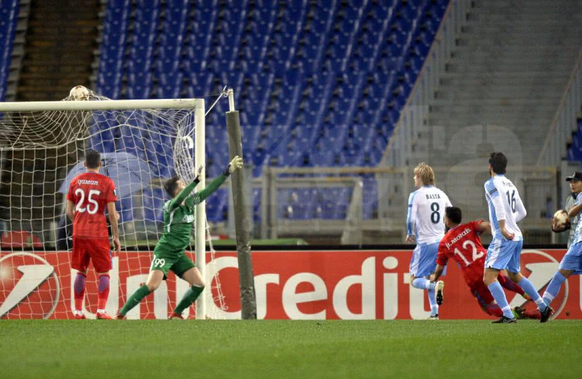 FOTO + VIDEO S-au menajat pentru circ! FCSB și-a odihnit vedetele în derby, dar a fost dezintegrată de Lazio