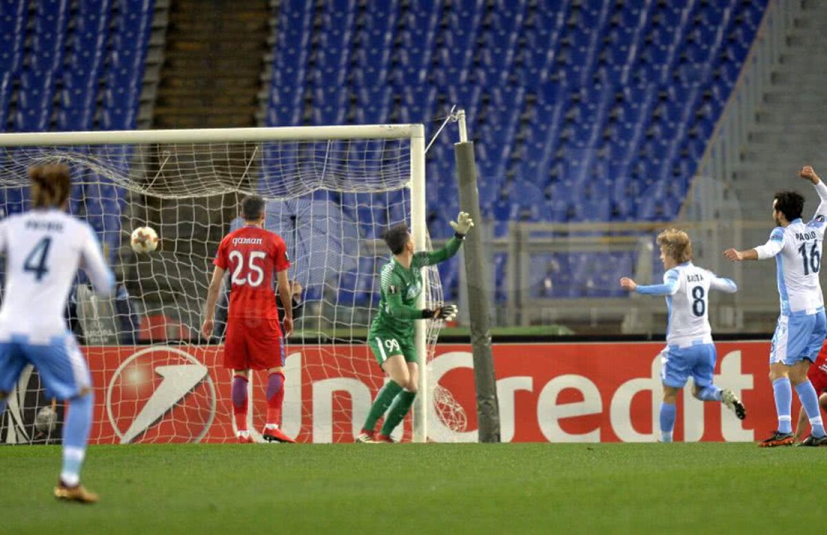 FOTO + VIDEO S-au menajat pentru circ! FCSB și-a odihnit vedetele în derby, dar a fost dezintegrată de Lazio