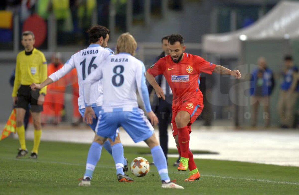 FOTO + VIDEO S-au menajat pentru circ! FCSB și-a odihnit vedetele în derby, dar a fost dezintegrată de Lazio