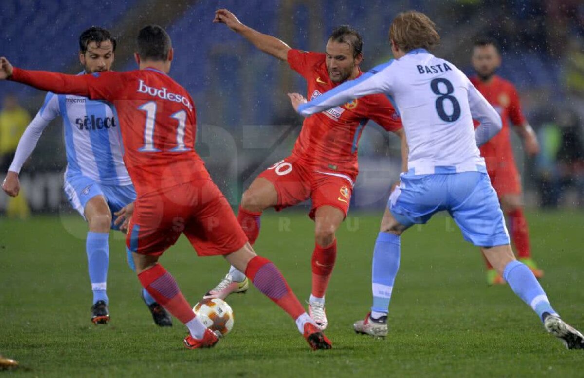 FOTO + VIDEO S-au menajat pentru circ! FCSB și-a odihnit vedetele în derby, dar a fost dezintegrată de Lazio