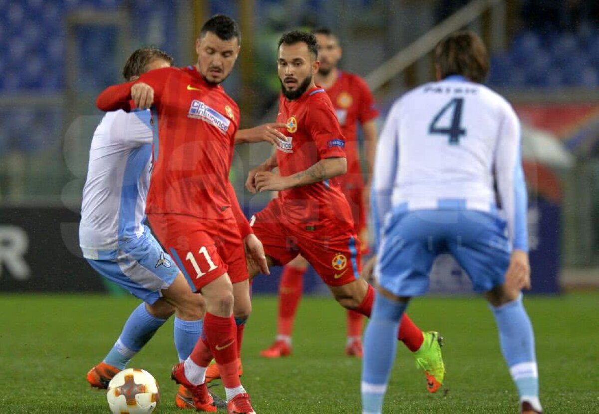 FOTO + VIDEO S-au menajat pentru circ! FCSB și-a odihnit vedetele în derby, dar a fost dezintegrată de Lazio