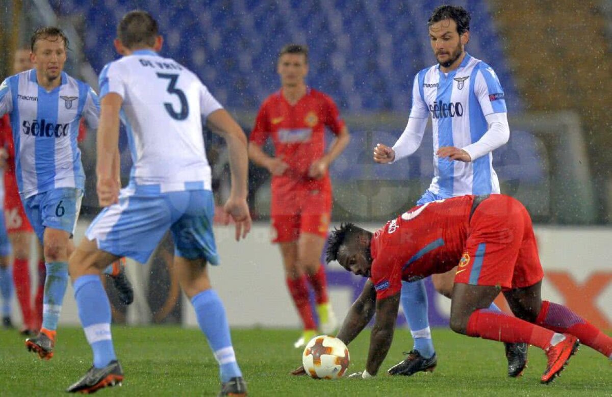 FOTO + VIDEO S-au menajat pentru circ! FCSB și-a odihnit vedetele în derby, dar a fost dezintegrată de Lazio