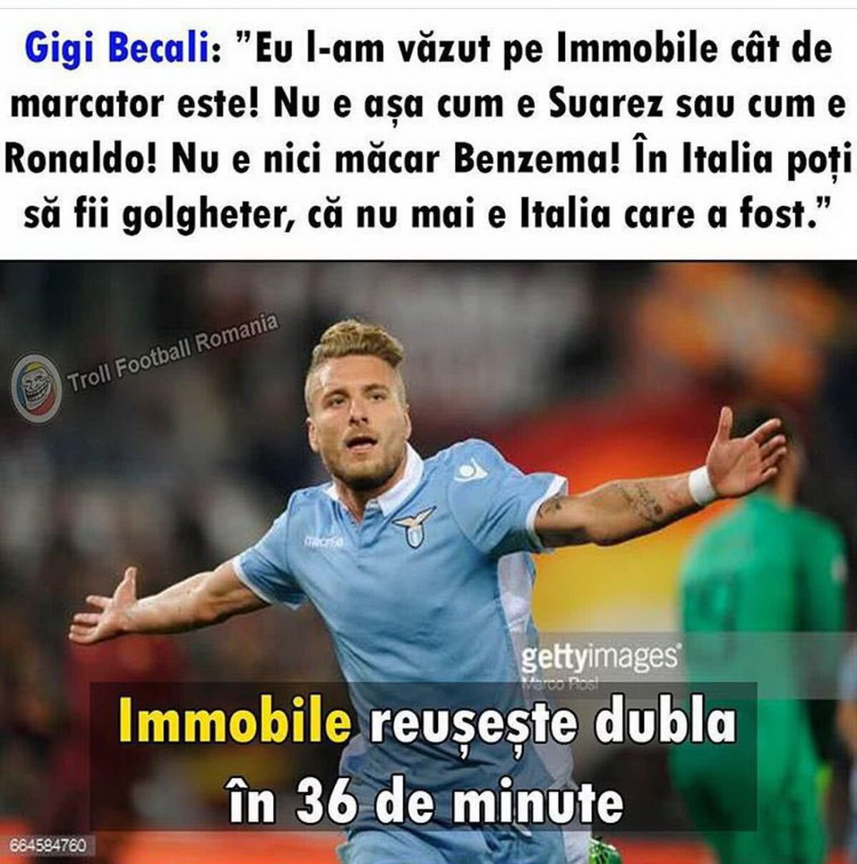 FOTO Caterincă după umilinţă » Presa italiană a "explodat": "Umilință istorică pentru Lazio! Cum să iei gol de la săracii aia?!". Cele mai tari 9 glume pe seama FCSB, după 2-5 cu Lazio la general