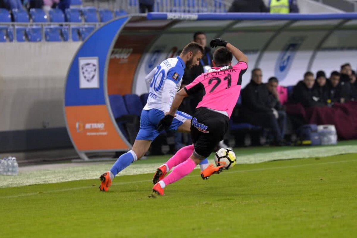 VIDEO+FOTO U Craiova ratează șansa de a trece peste FCSB » Oltenii au remizat cu ACS Poli, 1-1, după un meci cu două goluri de excepție