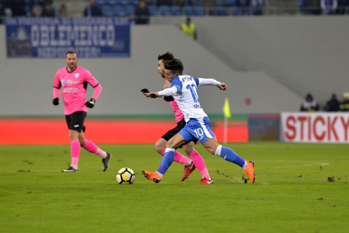 VIDEO+FOTO U Craiova ratează șansa de a trece peste FCSB » Oltenii au remizat cu ACS Poli, 1-1, după un meci cu două goluri de excepție