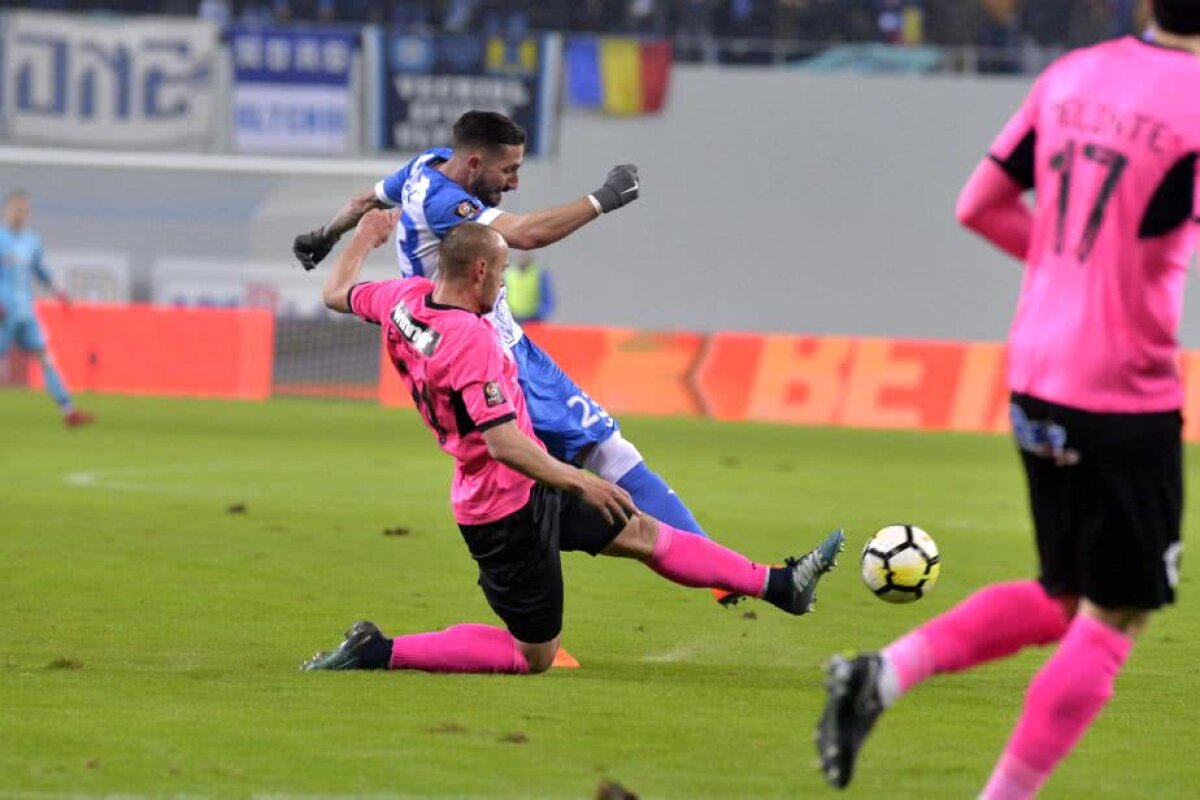 VIDEO+FOTO U Craiova ratează șansa de a trece peste FCSB » Oltenii au remizat cu ACS Poli, 1-1, după un meci cu două goluri de excepție