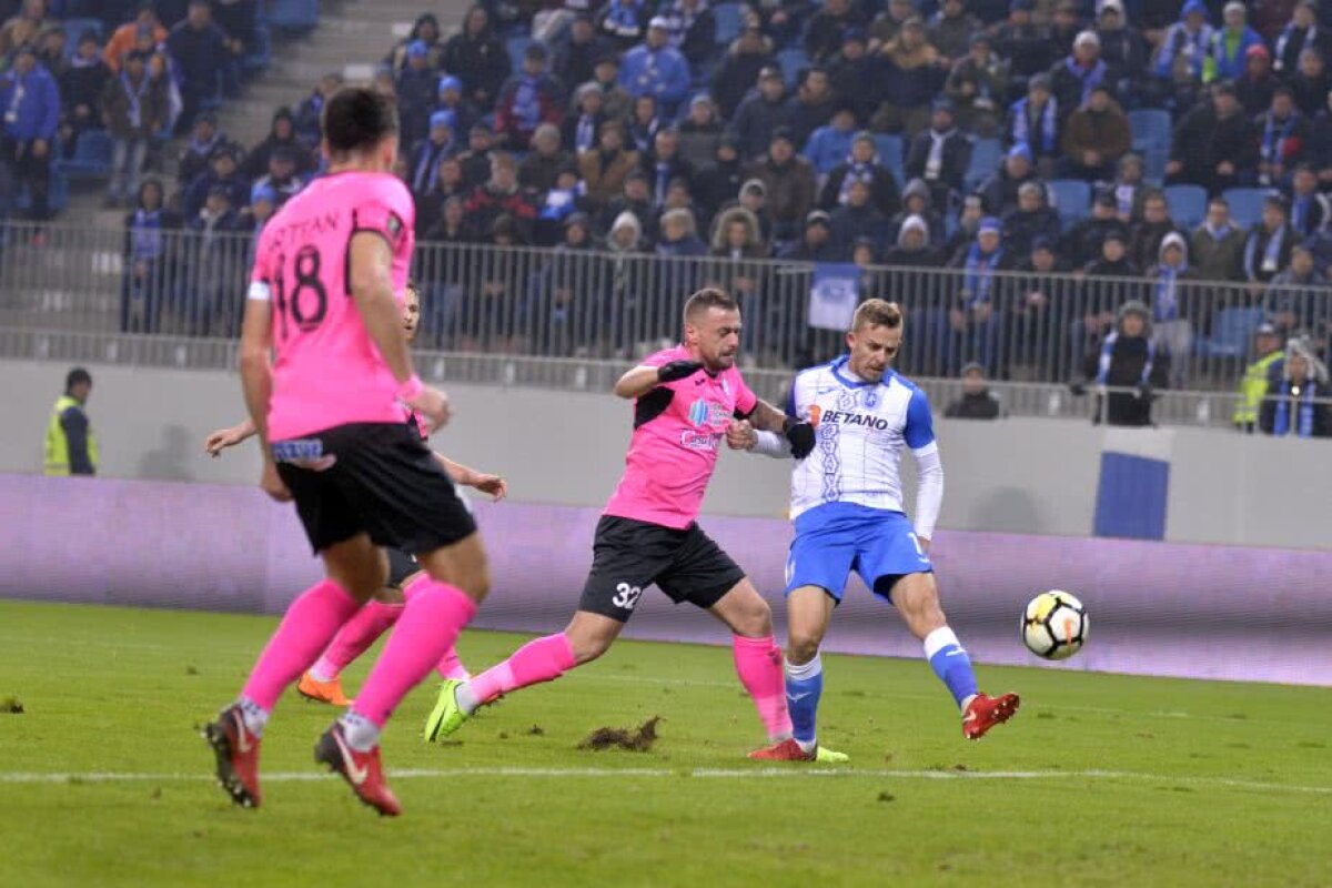 VIDEO+FOTO U Craiova ratează șansa de a trece peste FCSB » Oltenii au remizat cu ACS Poli, 1-1, după un meci cu două goluri de excepție