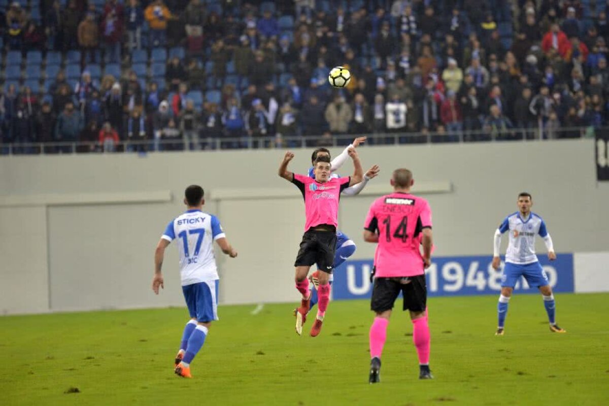 VIDEO+FOTO U Craiova ratează șansa de a trece peste FCSB » Oltenii au remizat cu ACS Poli, 1-1, după un meci cu două goluri de excepție